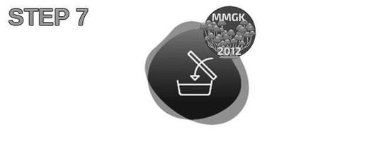 Step 7 in magic mushroom growing